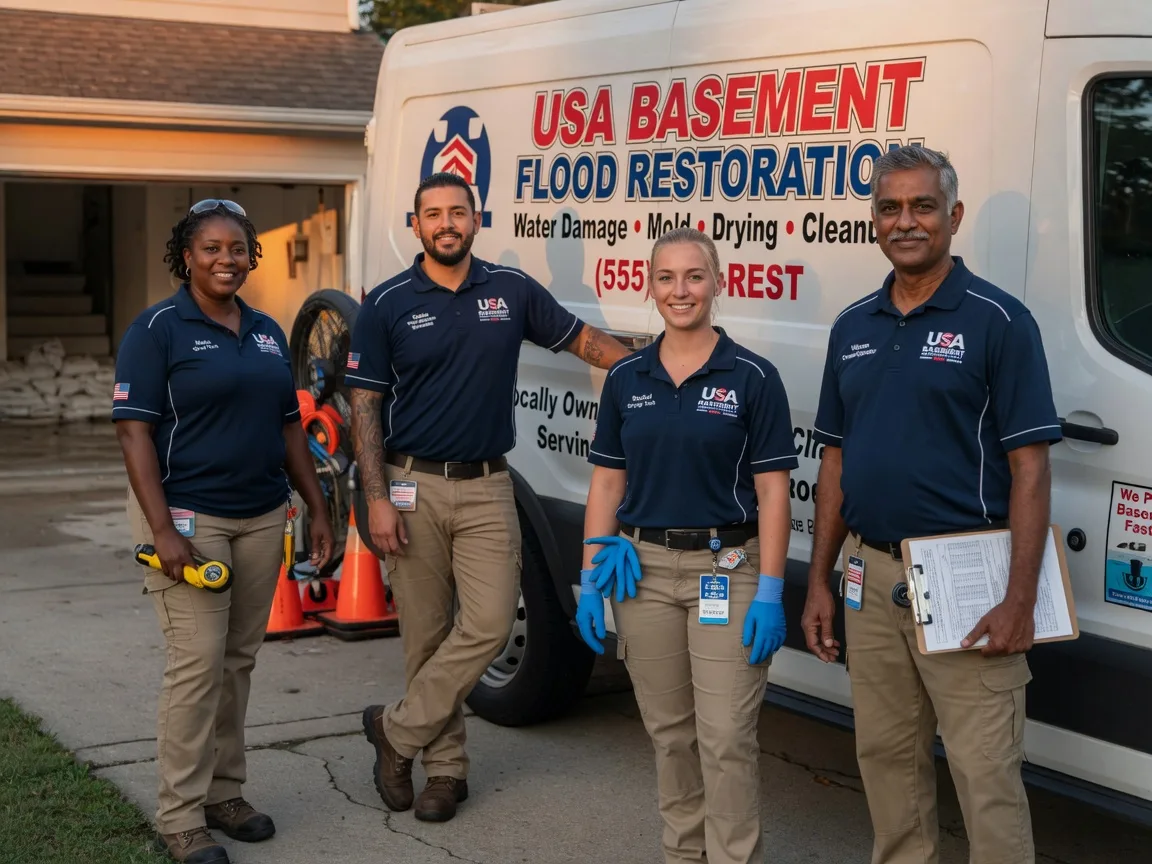Basement Flood Cleanup company in Goodells, MI