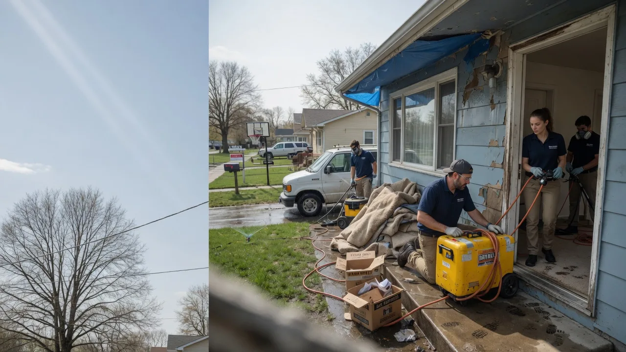 Basement Flood Cleanup in Goodells, MI near me